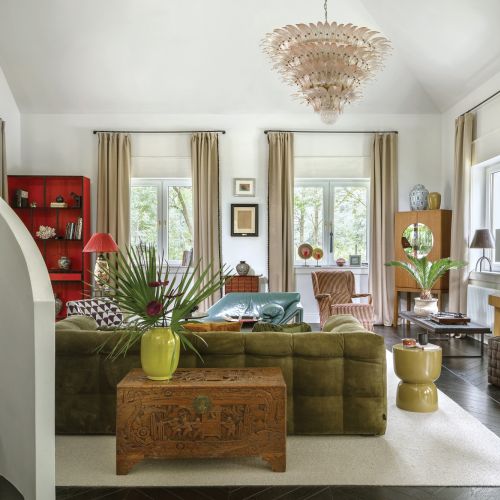 maksymalizm eklektyczny w domu stylistki Kamili Jakubowskiej Szmyd