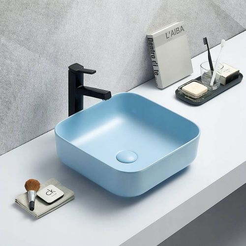 matowa umywalka łazienkowa