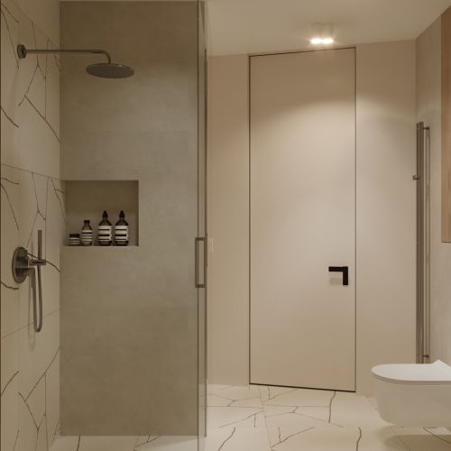 kamień w nowoczesnej łazience