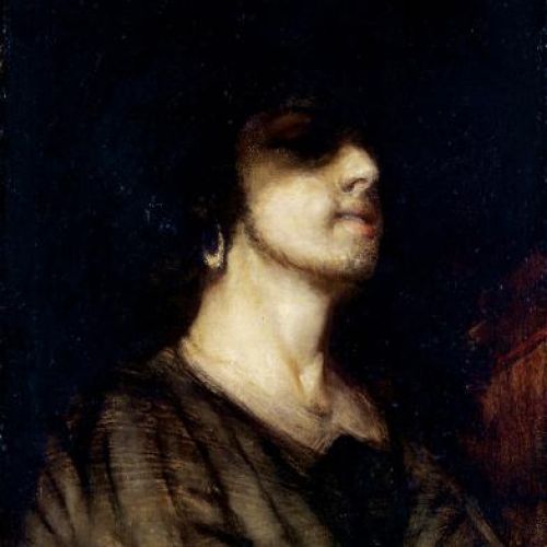 Maurycy Gottlieb Autoportret , 1876 r., Muzeum Narodowe w Kielcach