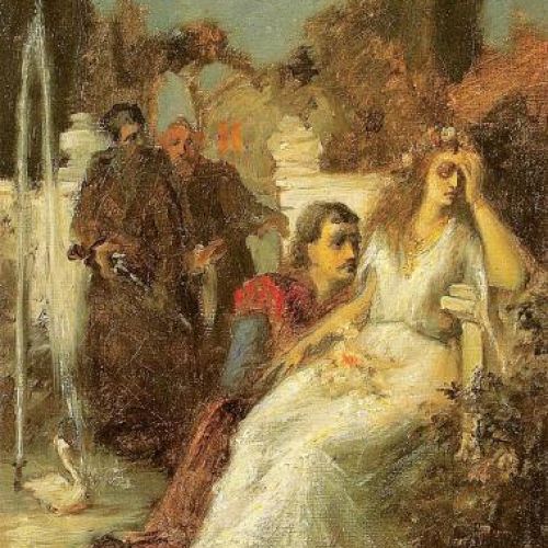 Maurycy Gottlieb Czaty , 1875 r., Lwowska Galeria Obrazów, Lwów