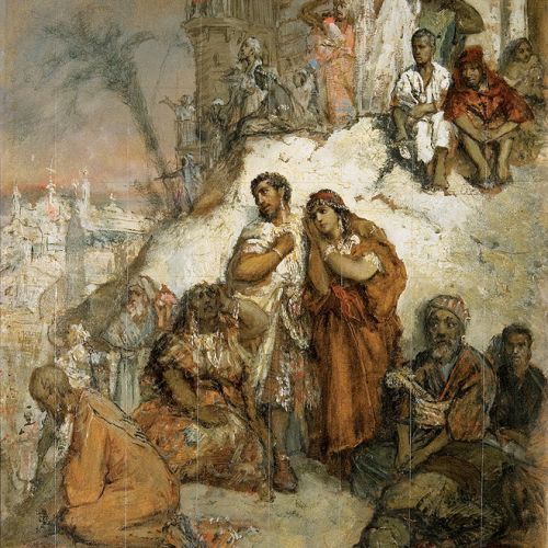 Maurycy Gottlieb - Wygnanie Maurów z Grenady