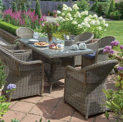 meble ogrodowe z rattanu