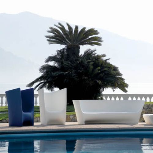 Meble ogrodowe Grand Plie. Projekt Ludovica i Roberto Palomba.