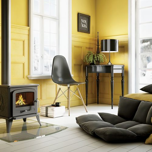 Kominki i grzejniki – 30 inspiracji do salonu, sypialni, kuchni i łazienki