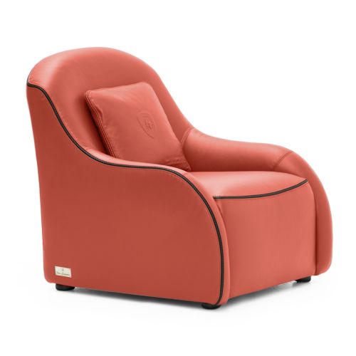 Fotel Victoria w kolorze koralowym, Lamborghini