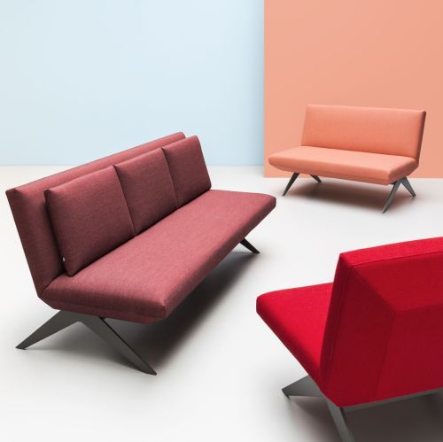 Sofa w kolorze koralowym, NOTI, Everspace