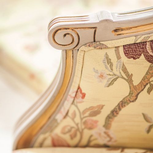 Judyta uwielbia rzeczy kunsztowne i wyjątkowe, urzeka ją blask dawnych rezydencji