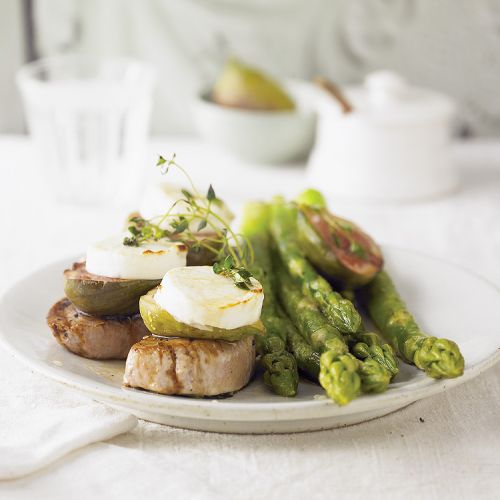 Medaliony wieprzowe. Nowalijki w stylu orientalnym