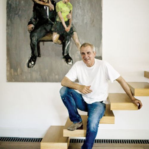 Michał Zaborowski. Pracownia w modernistycznym domu