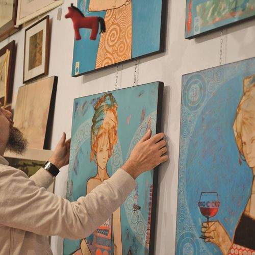 Malarz Michał Warecki opowiada nam o niechęci do telefonów, fascynacji kobietami i swojej Bitwie pod Grunwaldem .