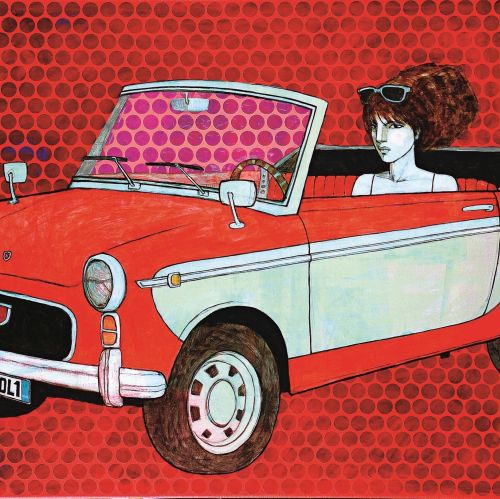 Michał Warecki, Ravioli , 120 x 81 cm, akryl na płótnie