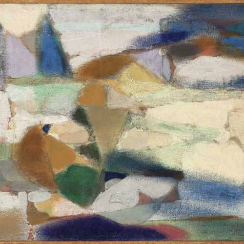 Bez tytułu , lata 70. XX w. Władca trójkątów - Mieczysław Janikowski