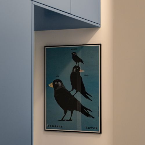 przedpokój w mieszkaniu w modernistycznej kamienicy