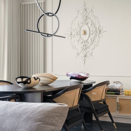 jadalnia w w mieszkaniu architektki Dagmary Iwańskiej