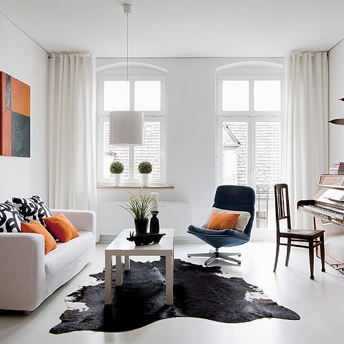 Mieszkanie w secesyjnej kamienicy ale bez antyków i parkietów.