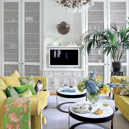 salon w stylu klasycznym