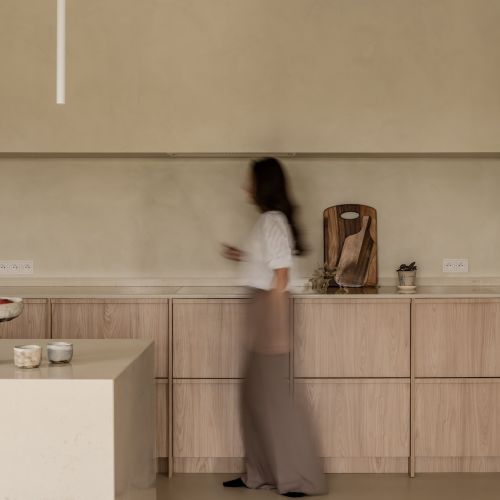 przytulna minimalistyczna kuchnia