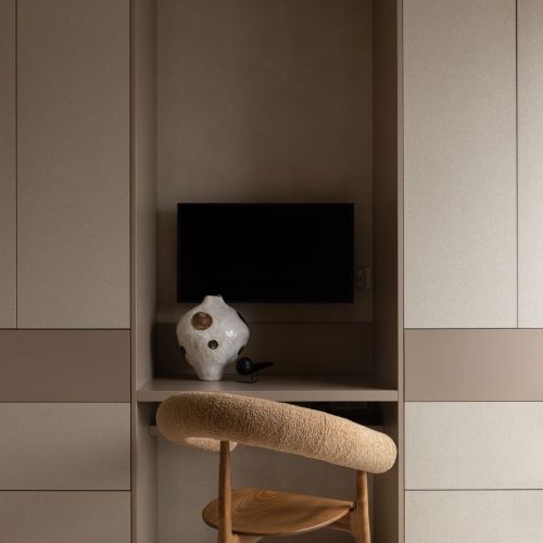 Kącik do pracy w sypialni