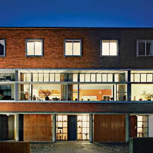 Modernistyczny dom przy Willow Road, zaprojketowany przez Erno Goldfingera.