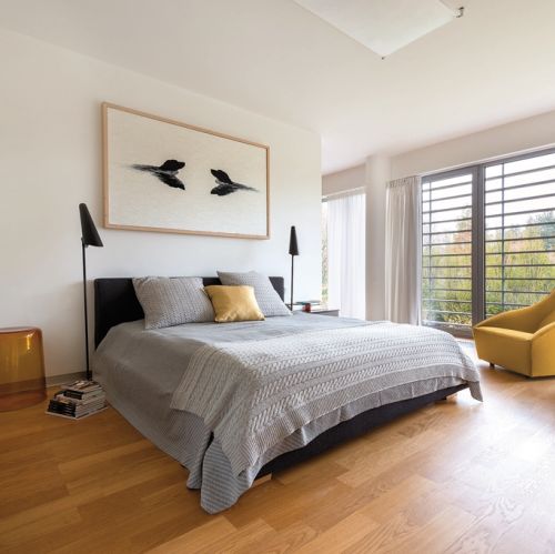 Modernistyczny dom kolekcjonera książek, sztuki i designu