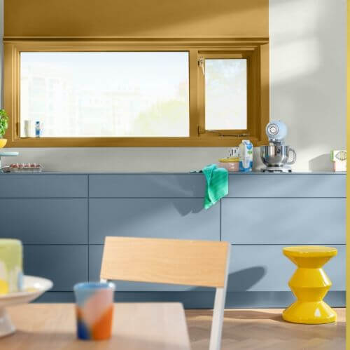 Modne kolory ścian 2026 aranżacja kuchni