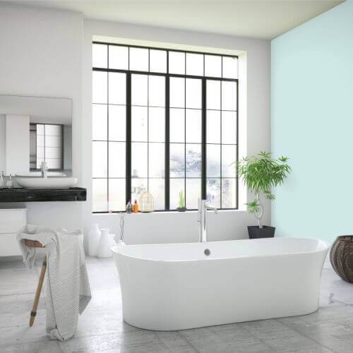 Modne kolory ścian 2026 aranżacja łazienki