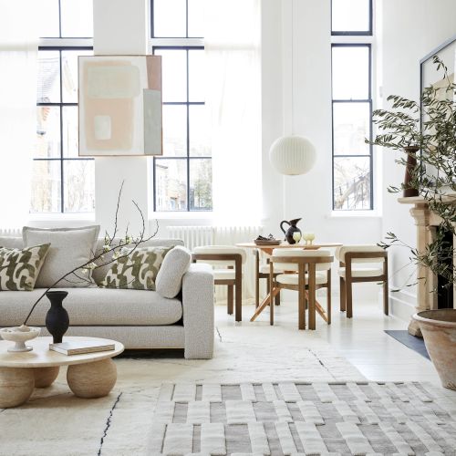 salon w stylu quiet luxury