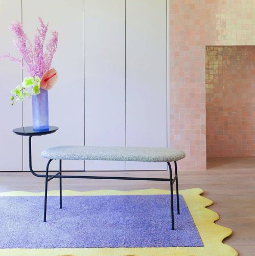 wzór Squiggle Memphis we wnętrzach