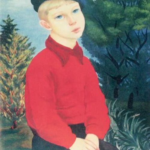 Mojżesz Kisling Chłopiec , 1948, cw 2000 zł, Rempex