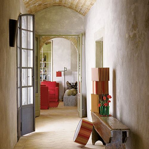 Na farmie mnóstwo jest urokliwych zakątków, dopracowanych w najdrobniejszym szczególe. Są jak obrazy.