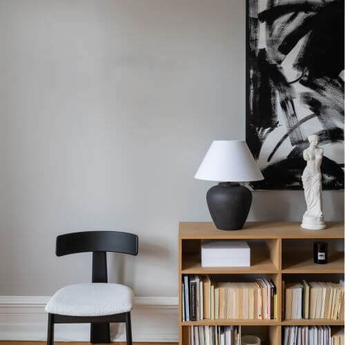 lampa grzybek na komodę