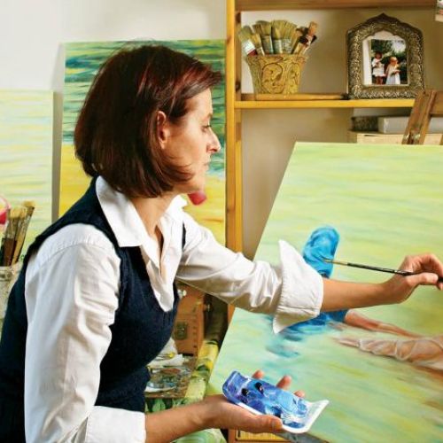 Nathalie przy pracy. Nieustająca podróż