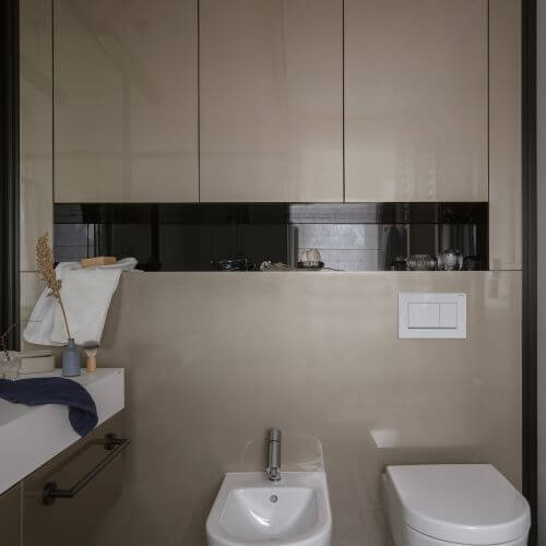 nowoczesna klasyka w łazience