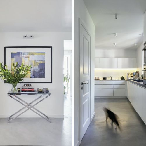 Nowoczesny dom z 65-metrowym tarasem w otulinie Kampinoskiego Parku Narodowego.