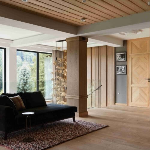 Nowoczesny dom w górach 600 m2 z antresolą i prywatnym spa