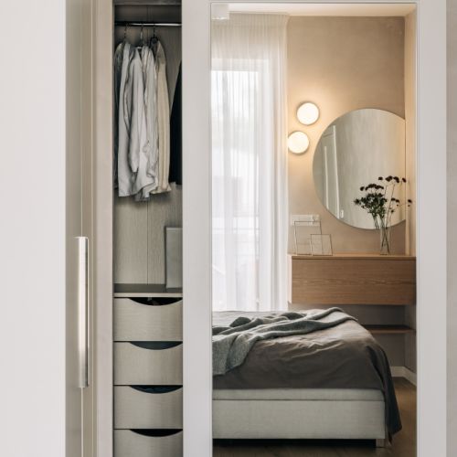 garderoba szafa w sypialni