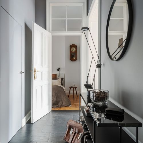 połączenie antyków z nowoczesnością