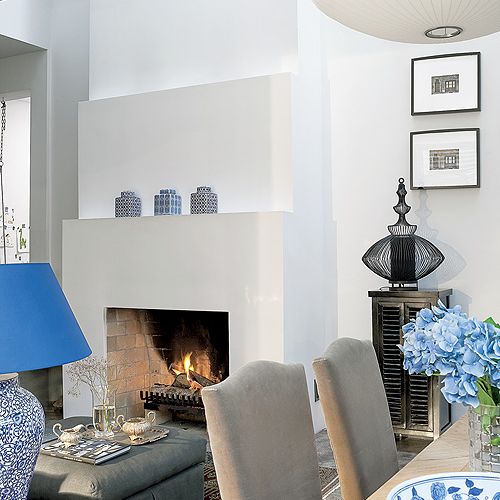 O kominek potknęło się pięć ekip. Żadnej nie udało się wymurować paleniska. Robert sam poprawiał wentylację.