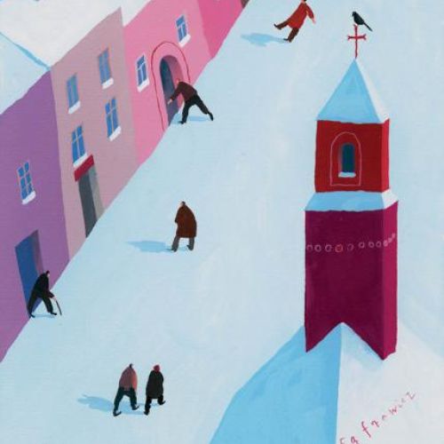 Obraz- Piotr Fąfrowicz. W Tutkowie