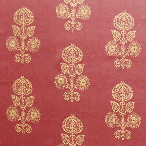 Memory Floral red Swatch. Obrus na stół