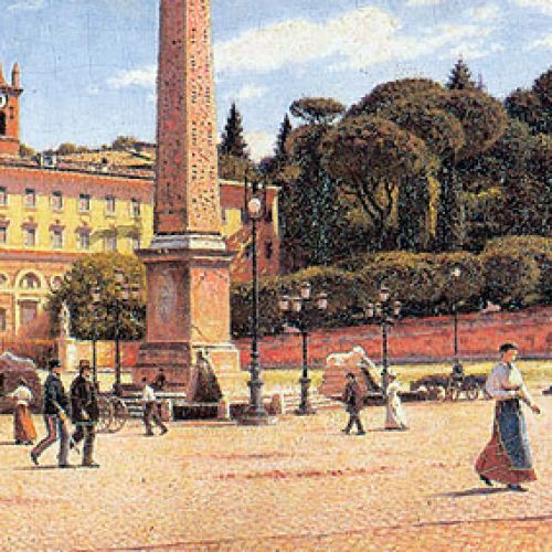 Pocztówki z wakacji na obrazach