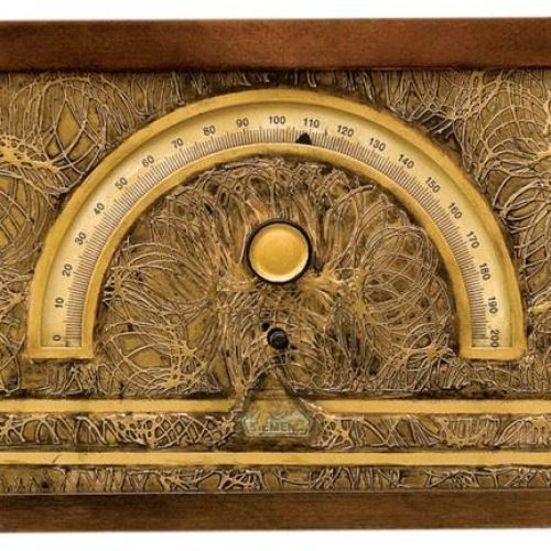 Odbiornik Siemensa S 31 AW z metalową płytą przednią, 1931/32 r., KOLEKCJA HENRYKA BEREZOWSKIEGO