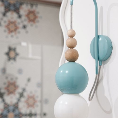 pastelowa łazienka dodatki