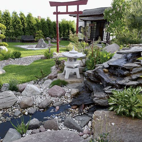 Ogród japoński - pomysł nie jest dla narwańców. Potrzeba mnóstwo cierpliwości, by rzecz doprowadzić do końca.