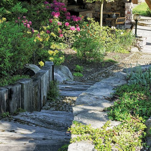 Ogród z pomysłowymi zakątkami