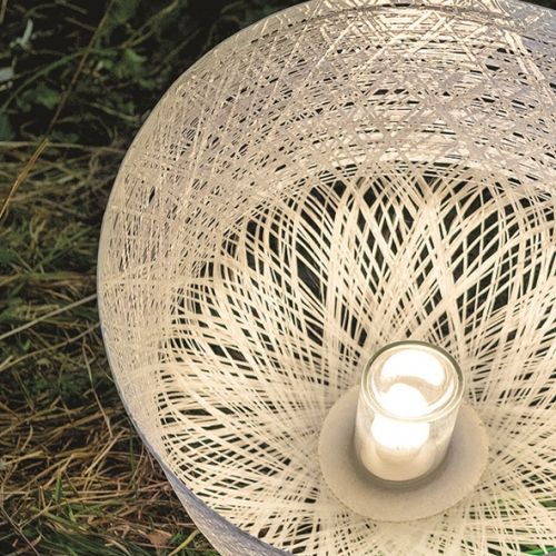 BLACK OUT, lampa utkana z włókna szklanego, jest w stanie wyczarować magiczne sceny świetlne, karmanitalia.it, e-interium.pl