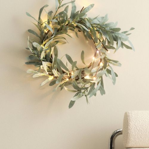 wiszący wianek świąteczny