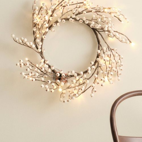 wiszące wianki świąteczne