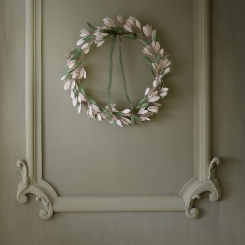 wiszący wianek świąteczny